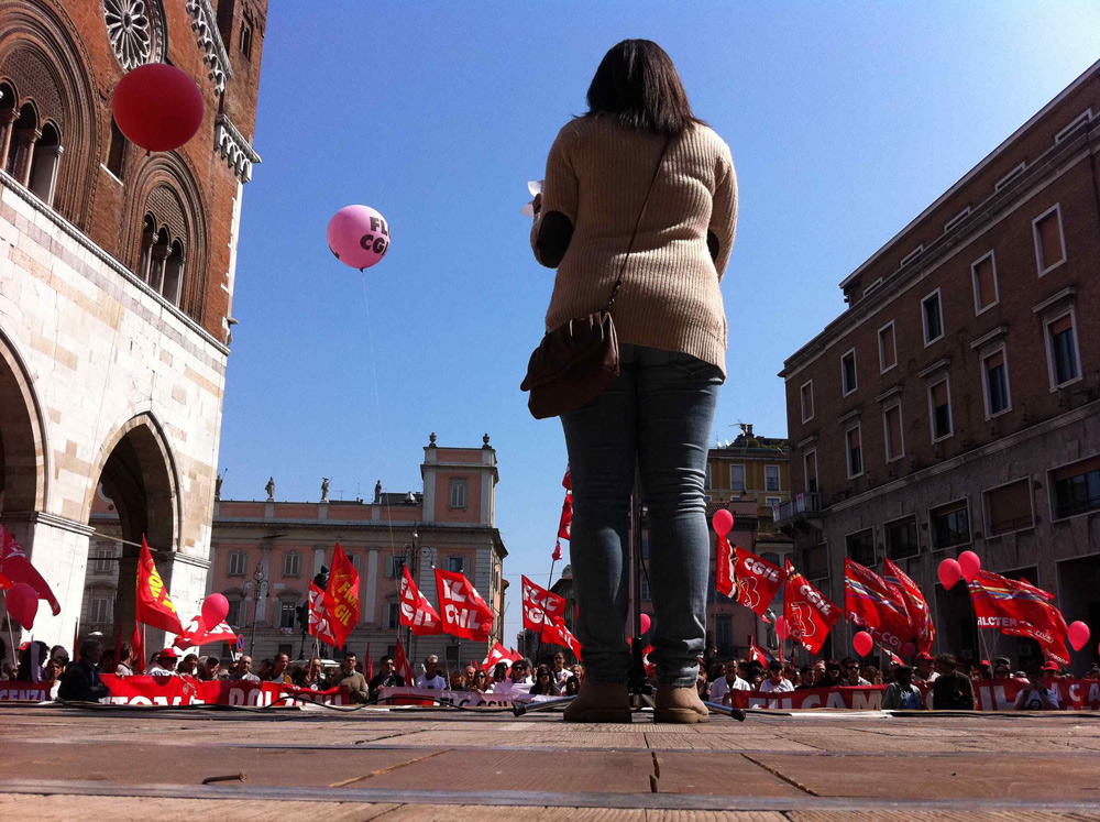 Oltre 1500 persone in corteo a Piacenza per lo Sciopero Generale della Cgil: "Un successo". LE FOTO e LE ADESIONI IN E/R